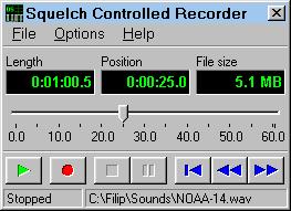 Squelch-controlled Recorder